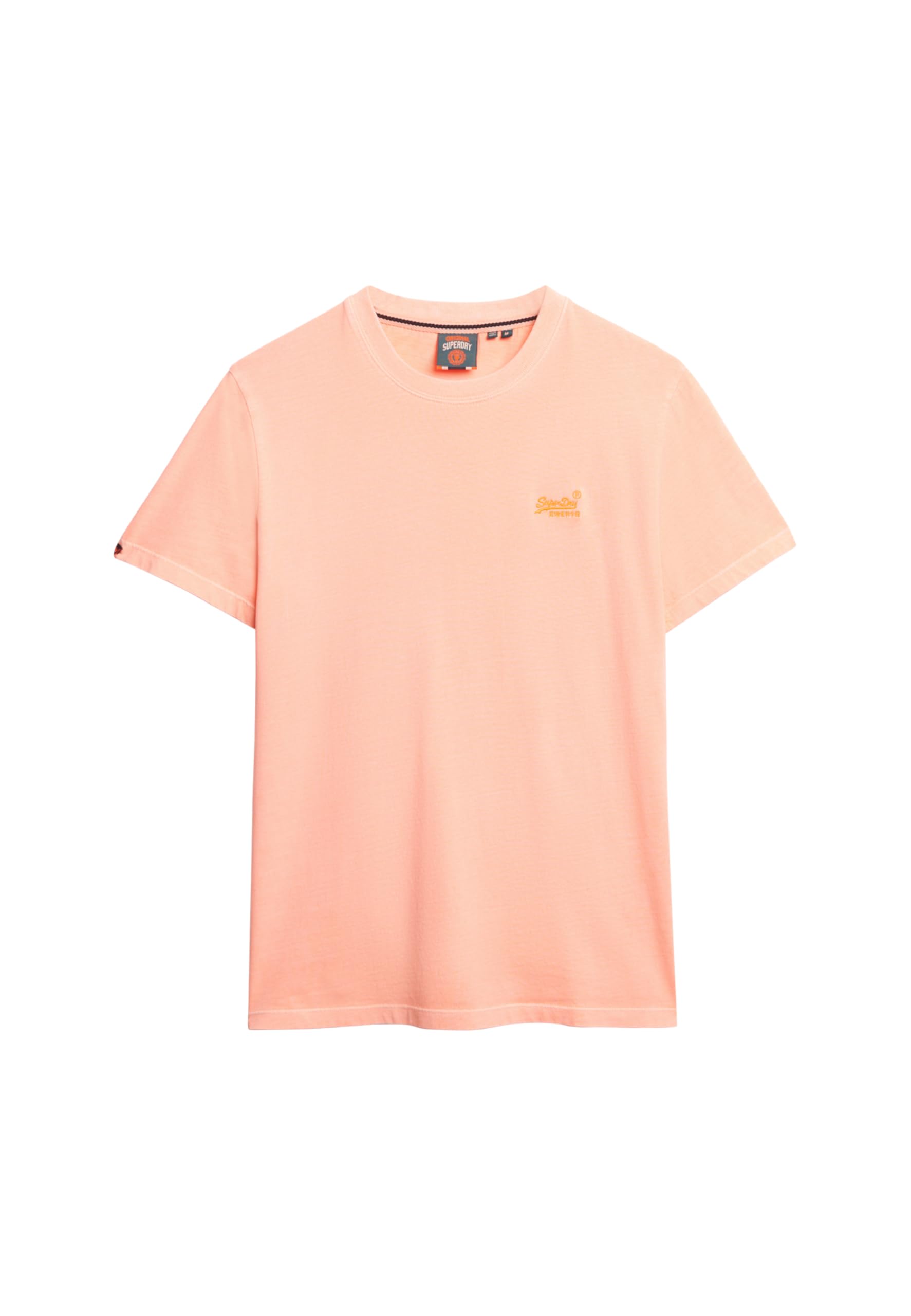 Superdry Men's Orange T-Shirt Essential Logo