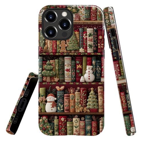 Coque iPhone 14 Pro scintillante en TPU antichoc design bonhomme de neige