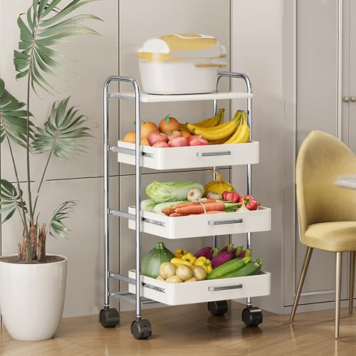 [YXSNG] �L�b�`�����S�� �L���X�^�[�t�� ��41cm ���[���b�N �����o�� ���[���� ���S�� �X���� 4�i 41*38*73A �n���h���t�� �o�X�P�b�g���S�� �L�b�`�����b�N �����h���[���b�N �L�b�`�����[ �����h���[���[ �z���C�g �������