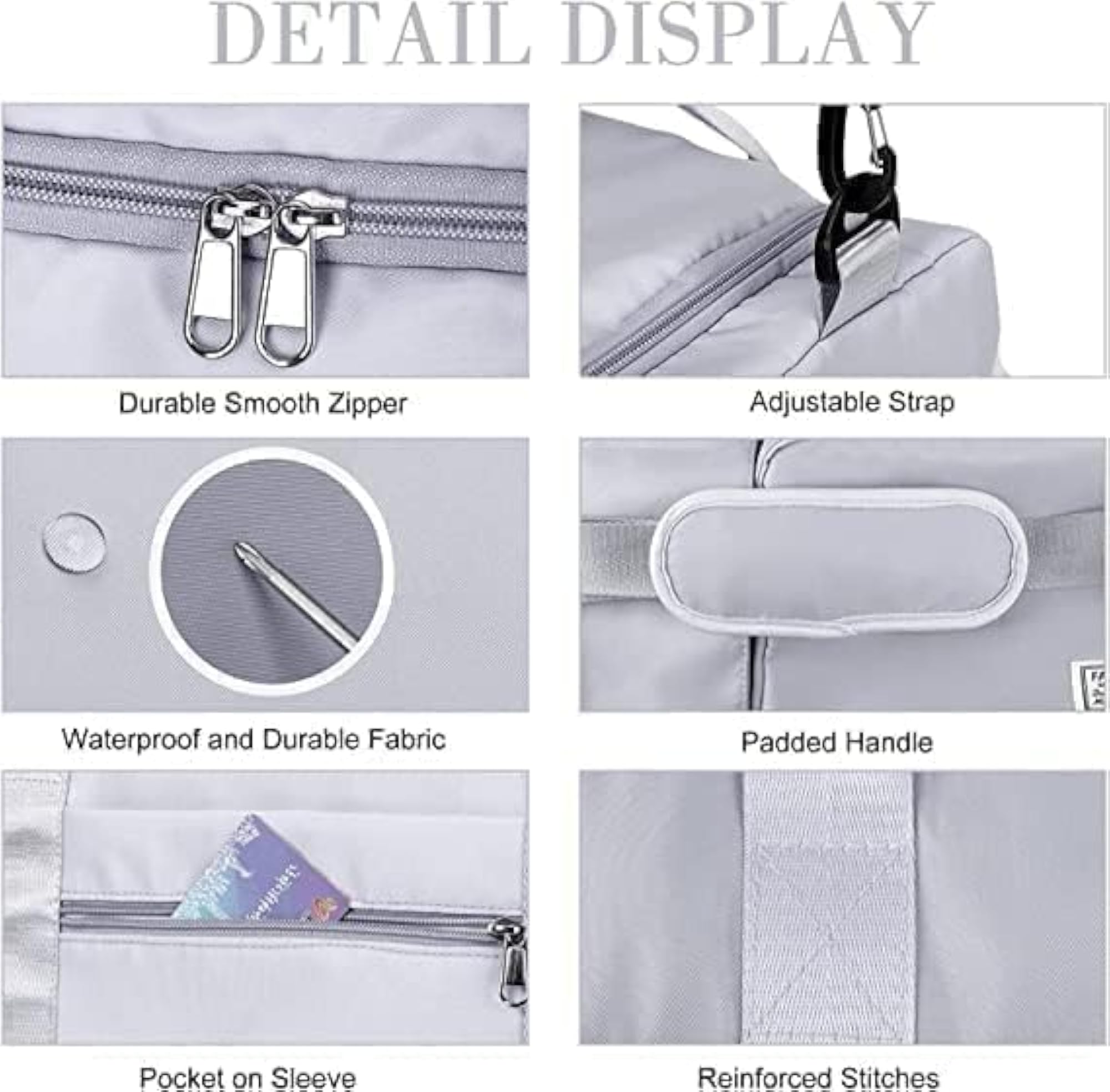 Multipurpose Foldable Travel Duffle Bag for Women