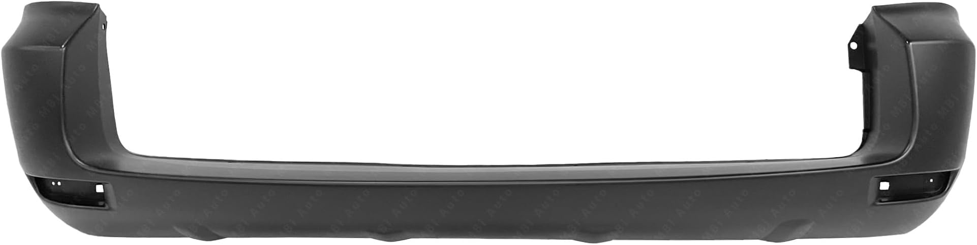 MBI AUTO - Primered, Rear Bumper Cover for 2006 2007 2008 Toyota RAV4 W/Out Fender Flares 06 07 09, TO1100241