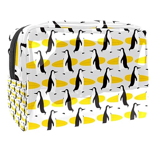 Trousse de maquillage de voyage pingouins idéale pour organiser votre sac
