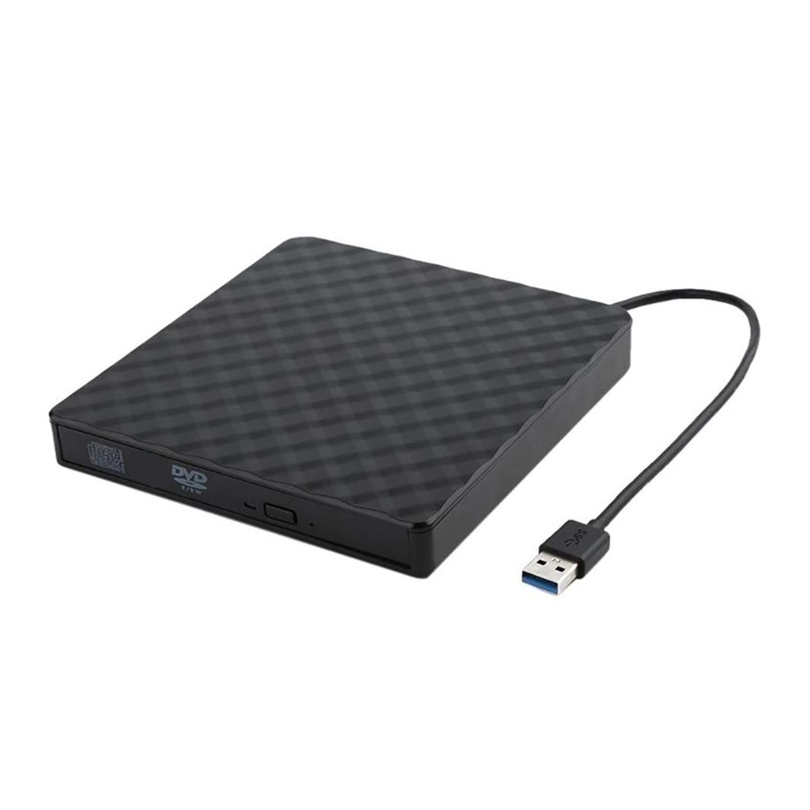 Lettore Dvd Masterizzatore Dvd Esterno USB 3.0 Masterizzatore Dvd RW unità Ottica Lettore CD/Dvd Rom Materiale Plastico ABS(White)