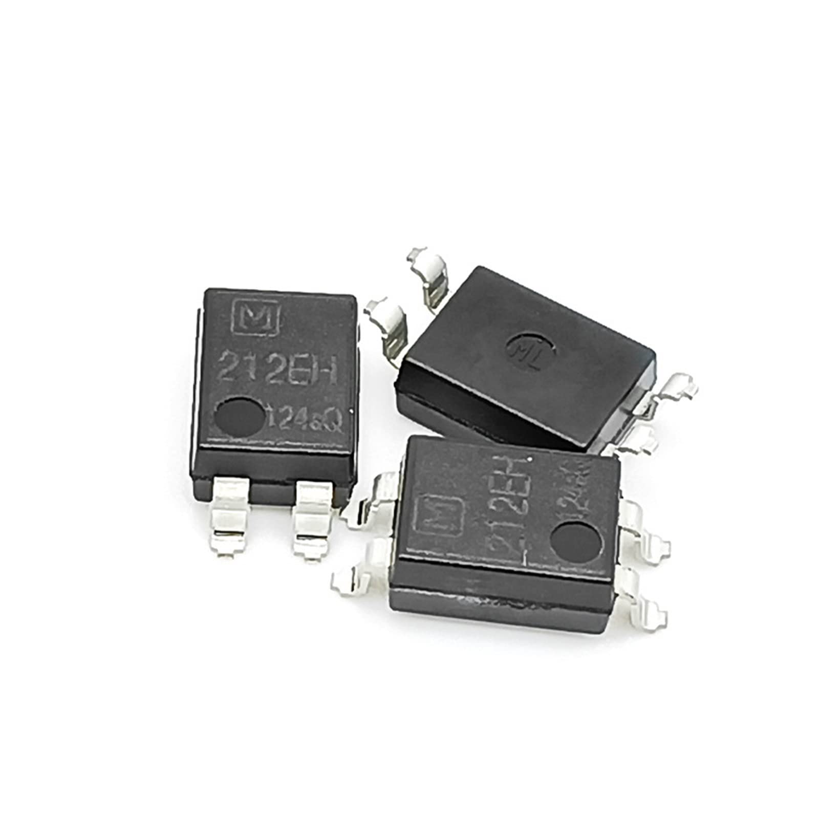 Piezas electrónicas Aislador de relé de estado sólido optoacoplador de 3 piezas AQY212EHAX 210 211 214 parche recto 4 Piezas de recambio (Size : AQY210EHAX)
