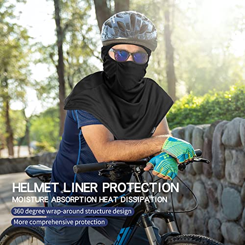 Image of Balaclava - Summer Sun Protection Motorcycle Fishing Sun mask Breathable Windproof Long Face Mask for Men Women