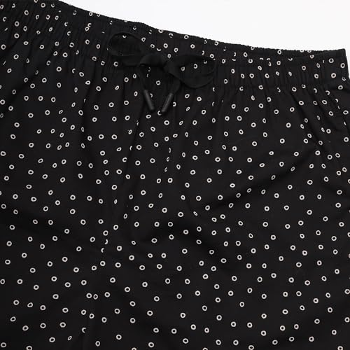 Image of Enamor Mid Rise Full Length Adjustable Drawstring Hangout Pant for Women - Relaxed Fit, Combed Cotton - E4A5
