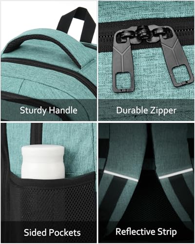 Image of kadilong 17.3 Inch School Backpack for Teens Boys Extra Sturdy,Laptop Backpack for Men Business Travel College TSA Friendly