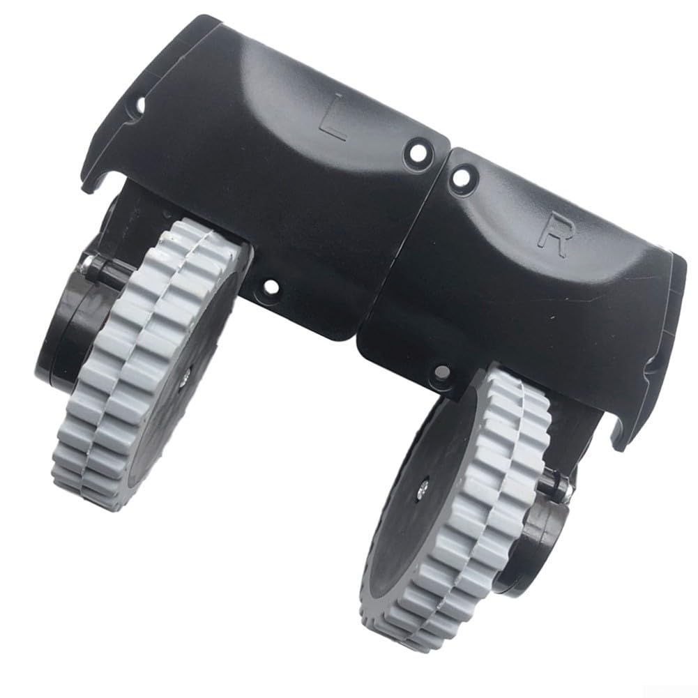 GLOBALHUT Rueda derecha izquierda para robot aspirador Cecotec 1490 1590 1390 (rueda derecha + rueda izquierda)