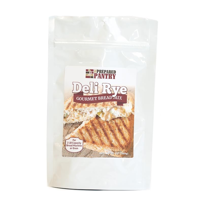 The Prepared Pantry Deli-Style Rye Bread Mix; Single Pack; For Bread Machine or Oven