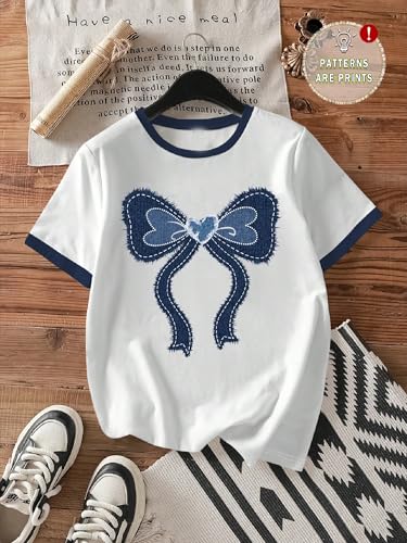 Image of Lymio T Shirt for Women's | Cute Printed Women's T-Shirts | Korean Style Casual Wear Tops | Available in Pack of 2 (T-Girls-L-01-03)