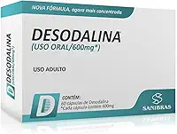 Desodalina 600mg 60 cápsulas - Sanibras