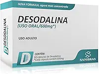Desodalina 600mg 60 cápsulas - Sanibras