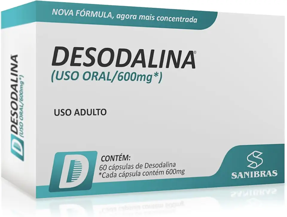Desodalina 600mg 60 cápsulas - Sanibras