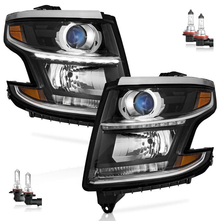WEELMOTO Halogen Type Headlamp Black Housing