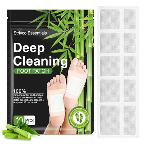 Natural Deep Cleansing Detox Foot Patches, 30 Pieces, for Stress Relief, Sleep Quality, Blood Circulation