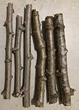 Generic 6 CASSAVA YUCA CUTTINGS MANIHOT ESCULENTA 6-8 Inches, Cay Khoai Mi Cu San, Orange