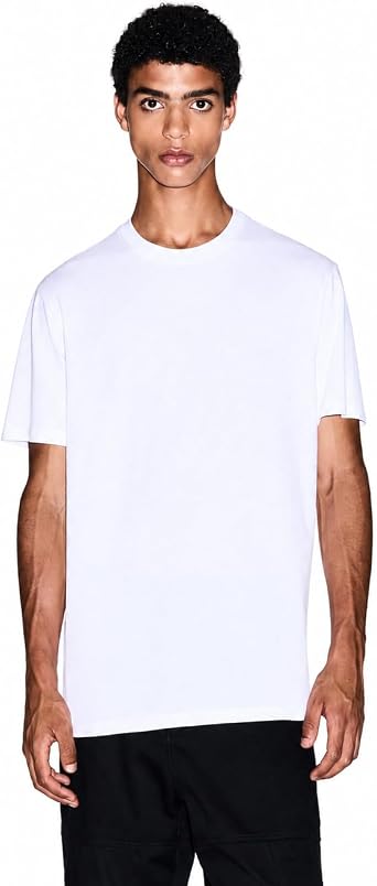 Armani Exchange Mens Chest Milano/New York Logo Tee