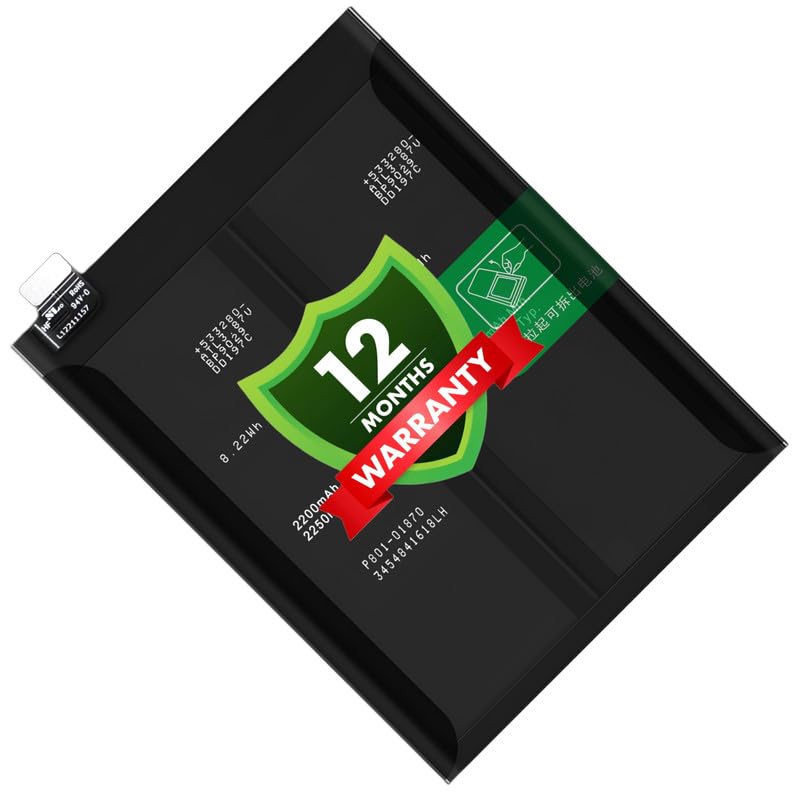 Image of Original BLP801 Battery Compatible for OnePlus 9R (LE2100, LE2101) - (4500mAh) - 1 Year Warranty