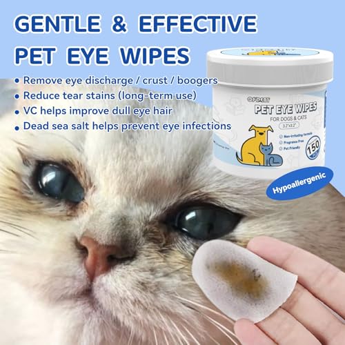 150PC-Eyes-Wipes-for-Dogs-Tear-Stain-Remover-for-Dogs-Dog-Eye-CleanerEye-Debris-Discharge-Mucus-Secretions-Eye-Wipes-for-Dogs-cat-Eye-Wipes-32-inches-32-Large 150PC Eyes Wipes for Dogs Tear Stain Remover for Dogs Dog Eye CleanerEye Debris Discharge Mucus Secretions Eye Wipes for Dogs cat Eye Wipes 32 inches 32 Large