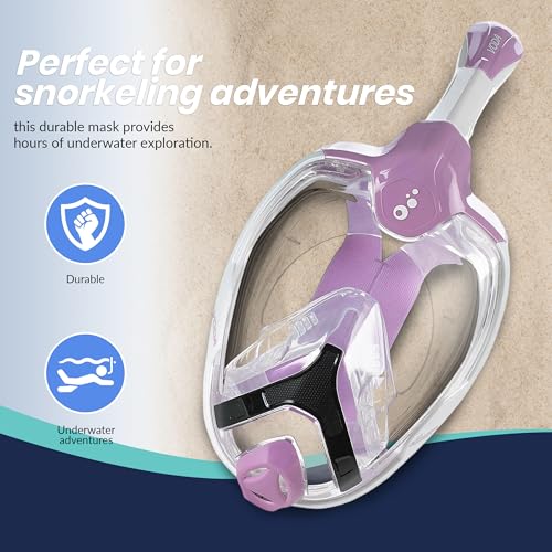 Phantom Aquatics Voda Full Face Snorkel Mask miniatura 7