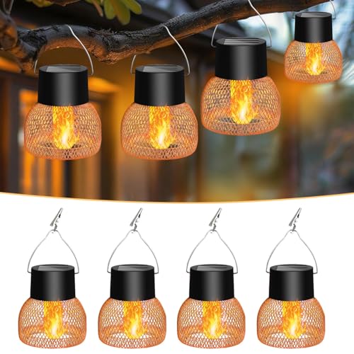 Lampes solaires décoratives extérieur étanches pour balcons terrasses et cours