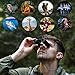POLDR 12X25 Small Pocket Binoculars Compact Adults,Mini Kids Binoculars Boys for Bird Watching,Concert Theater Opera