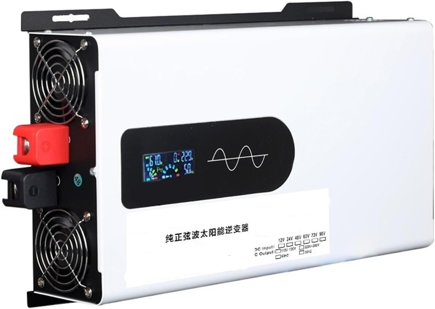 High-Power Pure sine Wave photovoltaic Solar Inverter (12V/24V/48V/72V/96) for Vehicle and Home use(24v6000w)