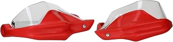 Handlebar Protector Motorcycle Handguards for KOVE for 800X for 800 X 2023-2024 Motorcycle Handlebar Guards Hand Guards Lever ProtectorRed and Transparent