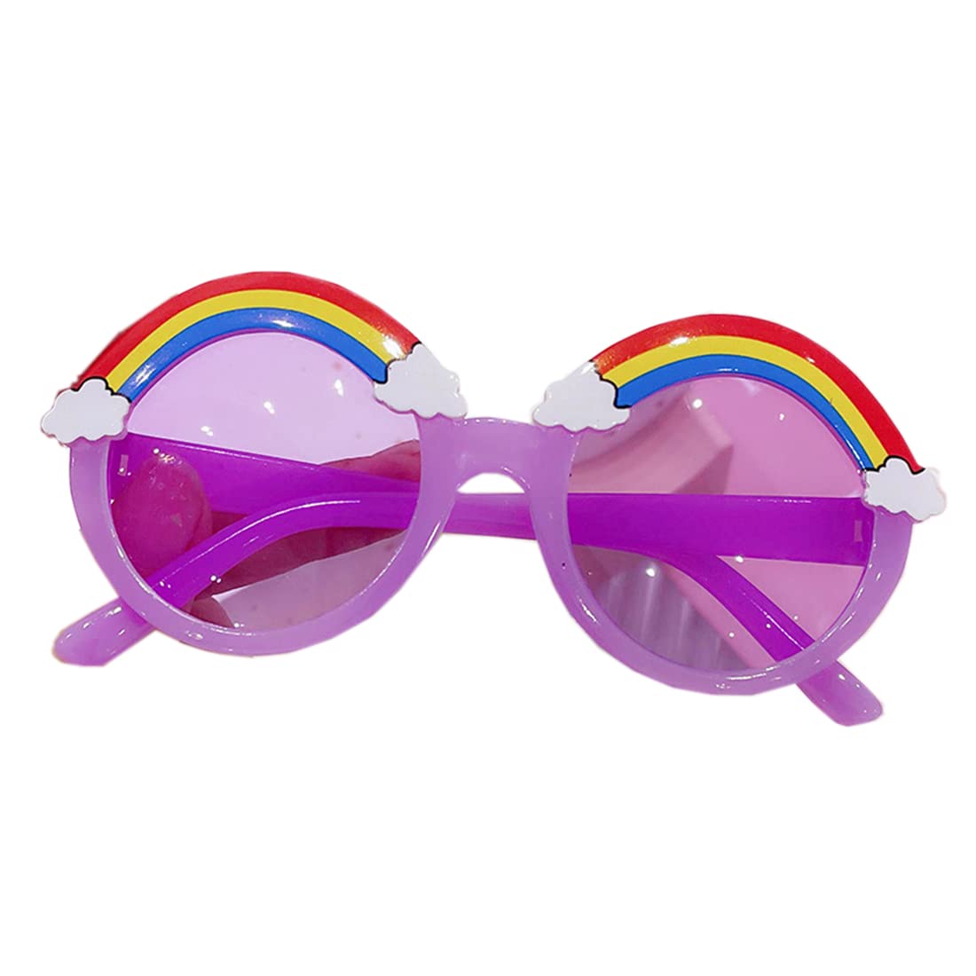 BabyMoonBabyMoon Kids Unicorn Shaped Summer Sunglasses Goggles For Baby Girls & Boys | 2-8 Y | Purple
