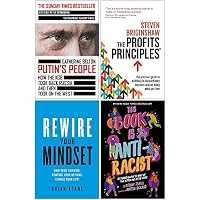 Putin&rsquo;s People, The Profits Principles, Rewire Your Mindset, This Book Is Anti-Racist 4 Books Collection Set