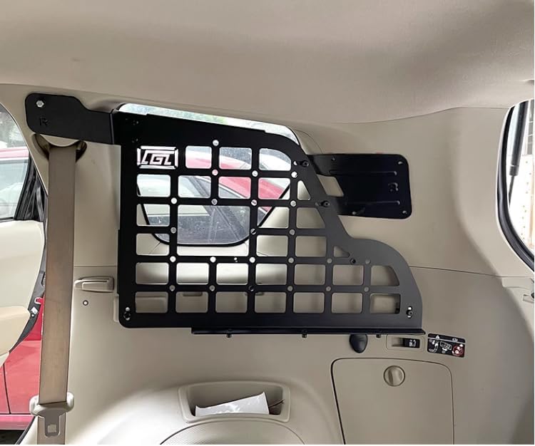 for Mitsubishi Outlander 2008-2012 Rear Cargo Rack Shelf Luggage Storage Panel Mesh Car Accessories Gathering Zone