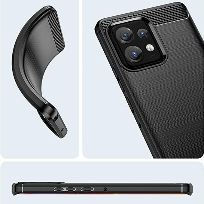 Miniatura 4 de Aikcks Funda para Motorola Edge Plus 5G 2023, goma ultrafina, a prueba de golpes y caídas, para Motorola Edge 40 ProMoto X40Moto X40 Pro, funda negra