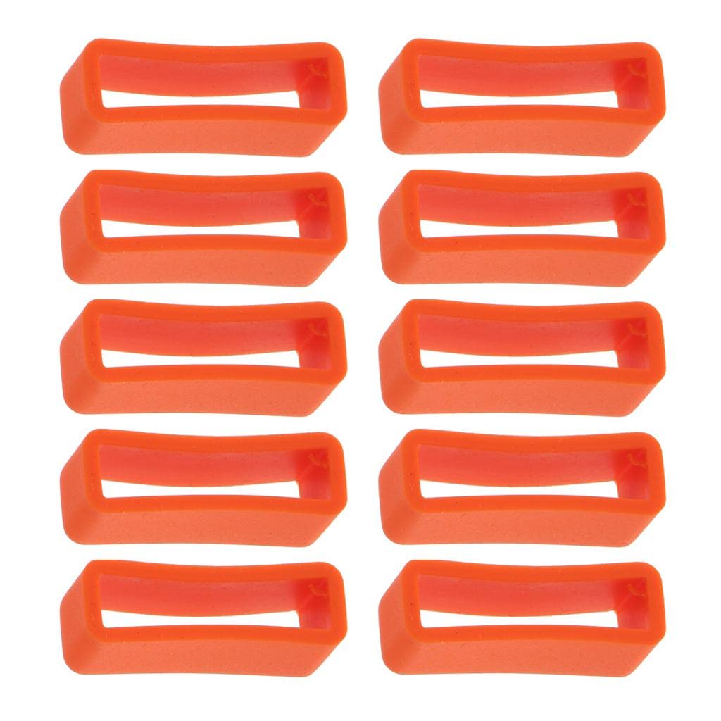MERISHOPP 10 Pieces Rubber Replacement Watch Band Leather Strap Loops 24mm Orange Silicone Jewelry & Watches | Watches, Parts & Accessories | Wristwatch Bands (B0C4LK5PY3) Amazon Price History, Amazon Price Tracker