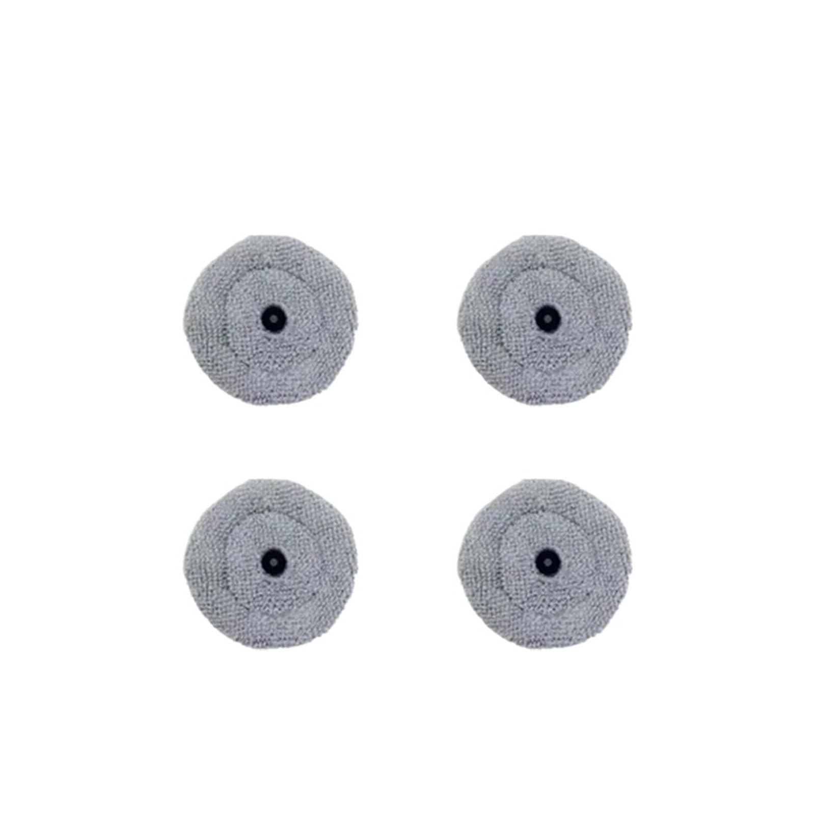 SLAQEYDJS Replacement Mop Cloth Compatible With Roborock S9 MaxV Ultra Saros 10 S90ver A1460RR Robotic Vacuum Cleaner(4pcs)