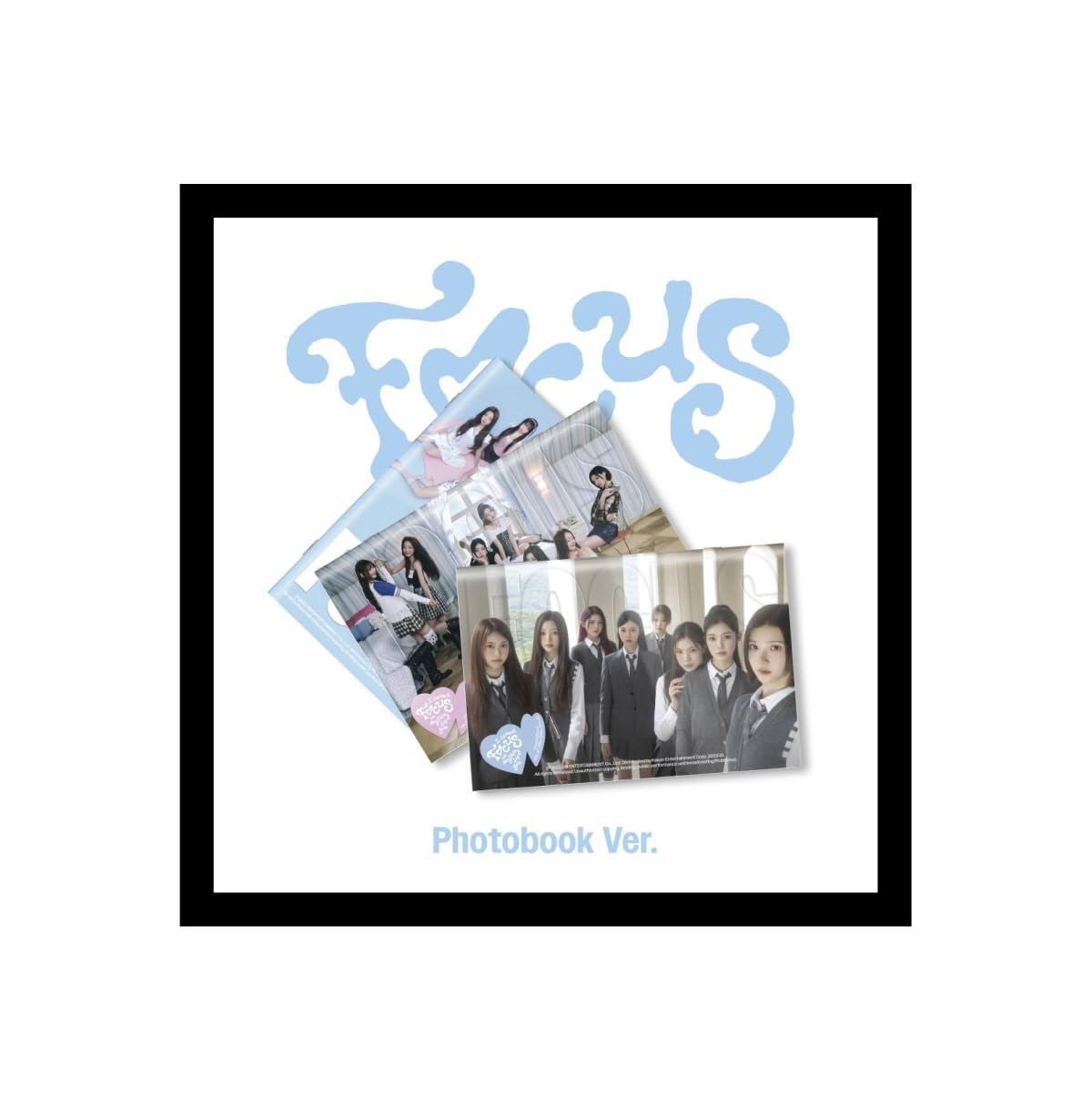 Amazon.com: Hearts2Hearts FOCUS 1st Mini Album (Photobook 3 Ver