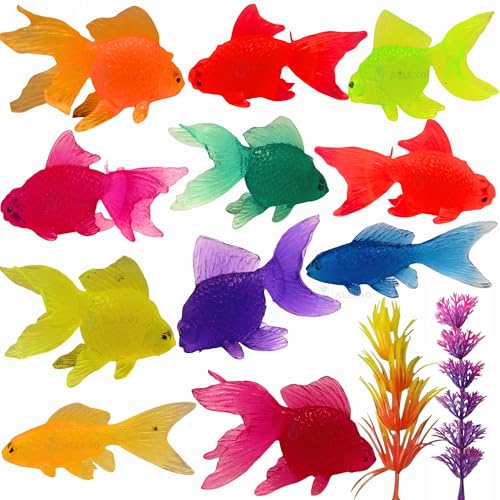 Image of Realistic Fish Animal Figure Toys for Kids| 15Pcs Underwater Marine Ocean Fish Action Figurine Model Toy for Boys & Girls Aquatic Water Animals Playset Sea Creatures Birthday Gift for Children