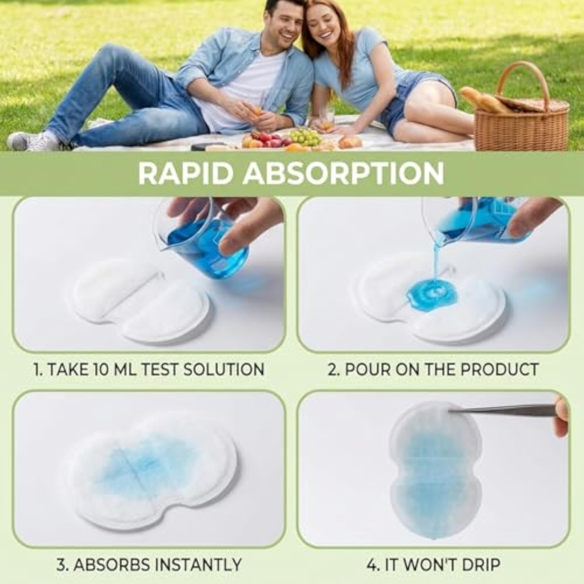 Disposable Underarm Sweat Pads for Men & Women