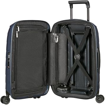 Samsonite Handbag, Blue (Steel Blue), Spinner S (55 cm-38/44 L)