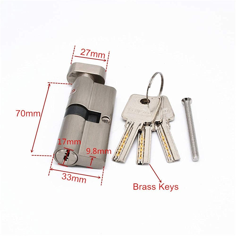 Kit Trasformazione Serratura 3 1 Da Doppia Mappa A Cilindro Europeo - Foto 13