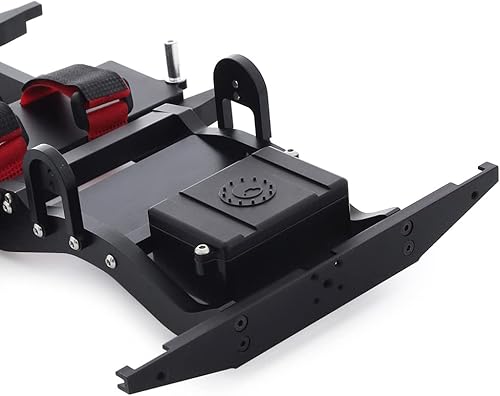 Miniatura 5 de Marco de chasis metálico a escala 110 con caja de transferencia de transmisión para camión RC Crawler RC4WD Gelande II FJ40 G2 D90 TF2 Defender