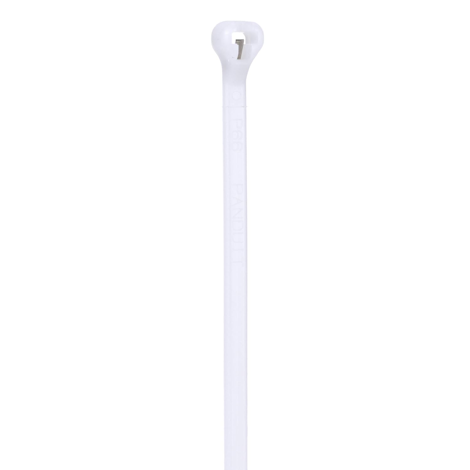 Panduit BT1M-M Cable Tie, Metal Barb, Miniature, Nylon 6.6, 4.0-Inch Length, Natural (1,000-Pack)