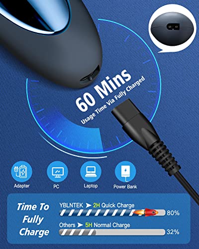 Yblntek Body Hair Trimmer For Men And Women, Electric Groin Hair Trimmer, Men's Ball Trimmer Body Groomer, Rechargeable Male Hygiene Razor With Upgraded Blade, No Nicks Waterproof Wet And Dry Clippers #TOP3