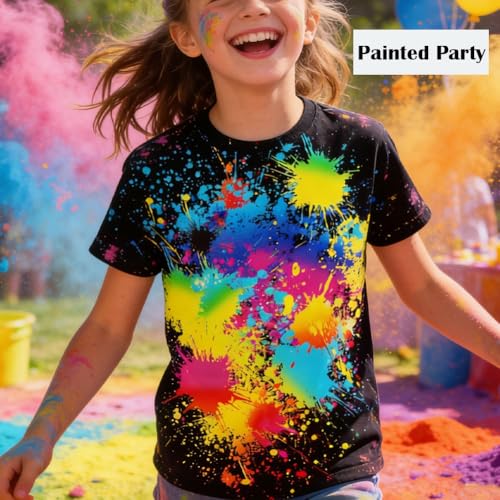 Image of LAIDIPAS Boys Girls 3D Graphic T-Shirt Short Sleeve Tops Tees 6-16 Years