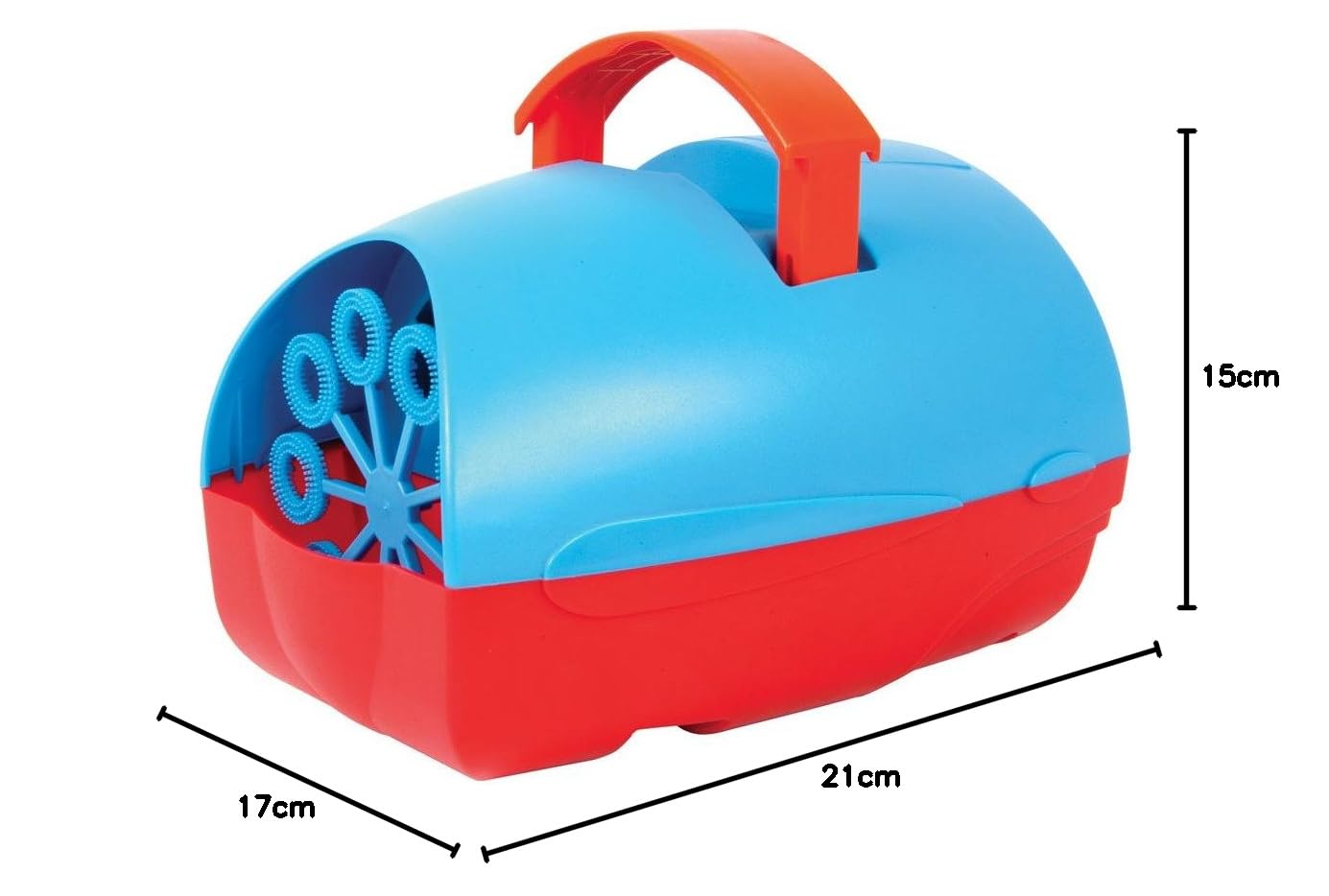 Mini party bubble machine