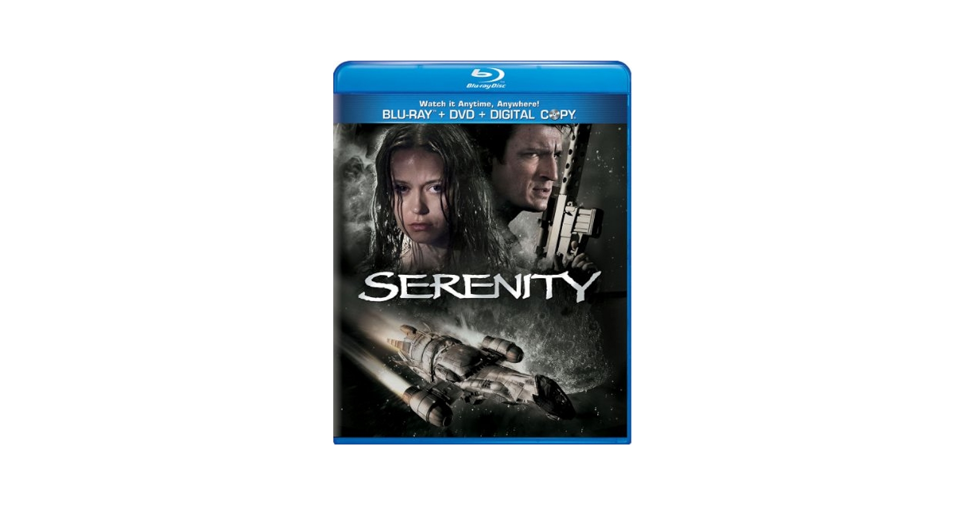 セレニティー [Blu-ray] Serenity (Blu-Ray + DVD + Digital, 2005) Nathan Fillion Alan