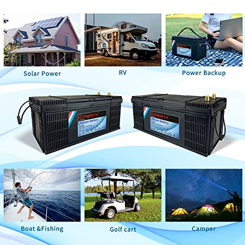 36V Lifepo4 Battery 100Ah, Lithium Batteries With Upgraded 100A Bms, Graded A Cells, Rechargeable Deep Cycle, Perfect For Trolling Motor, Golf Cart, Marine, Camper, Rv, Solar Power, Off Grid Etc #TOP7