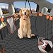 Vortix wasserdichte Hundedecke Auto Rückbank – Der perfekte Reisebegleiter,Reduziert die Häufigkeit der Autowäsche und schützt den Innenraum vor Flecken, Kratzern und Tierhaaren