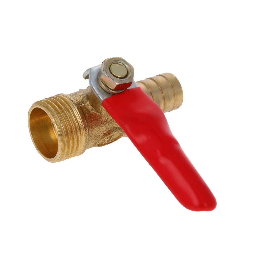 Valvole A Sfera Per Impianti Idraulici 10 Valvole A Sfera Push Fit In Ottone Senza Piombo - Porta Completa, Misura 1 Pollice, Nuove Valvole 1 Pollice Senza Piombo - Foto 6