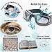 WAHAH Aquatic Hydrating Dry Eyes Relief Mask, Best Eye Mask For both Elderly People and Young People,Dry Eyes Supplement， Dry Eye Mask，Night time Dry Eye Mask，Insulating Glass, Dry Eyes Sleep Mask