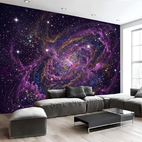 Papier peint vortex de nébuleuse mystérieuse pour agrandir votre espace - 7